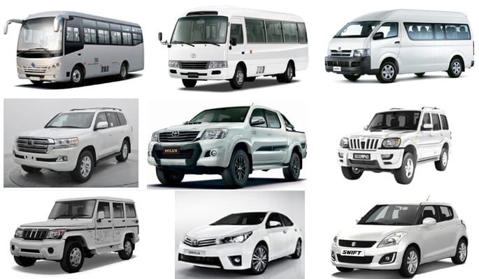 Car Rental Company in Nepal 